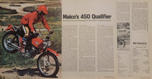 1975 maico 450 qualifier - maico,