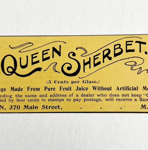 Queen sherbet soda fountain - queen,