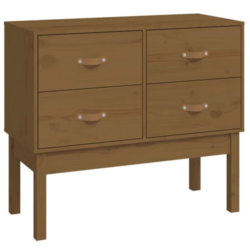 Solid wood pine console - pine,