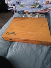 Marples empty wooden box - marples,