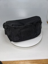 Bag Base BG842 MOLLE Utility Waistpack Military Style Black Fanny Pack 3ltr