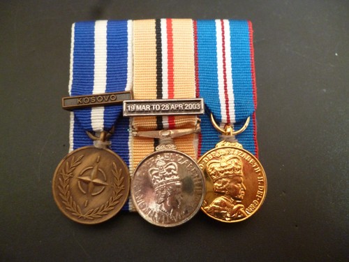 British military mini medals - military,