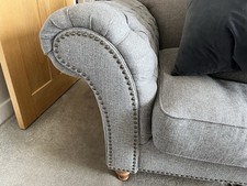 Beautiful Grey Weave Sofa For