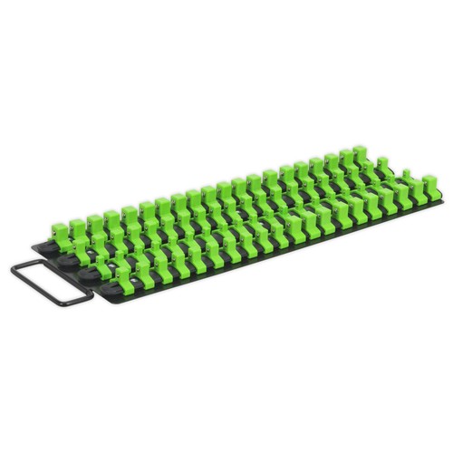 Sealey vis green socket - hi-vis,