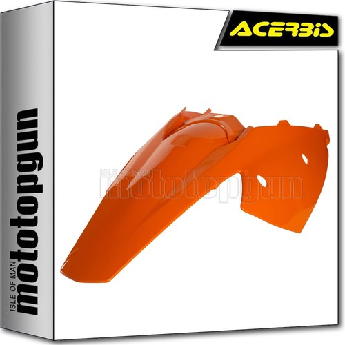 Acerbis rear fender - acerbis, orange