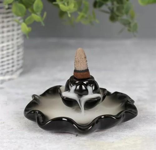 Lotus pool flower - pool, black
