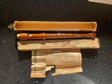 The Genuine Vintage Johannes Adler Recorder Handmade In Germany With Box
