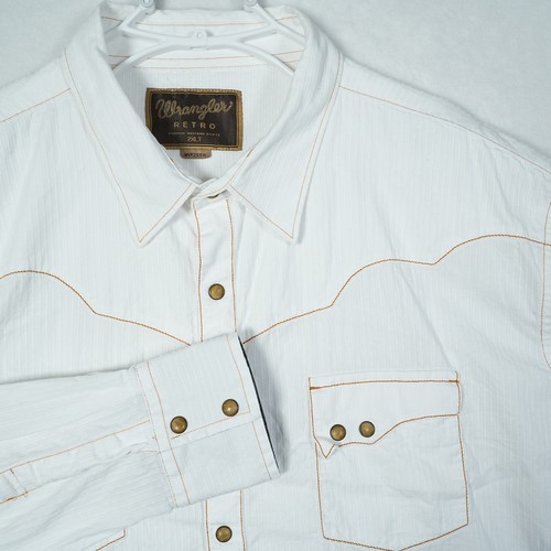 Wrangler retro mens white - retro,