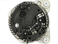 Alternator with freewheel belt