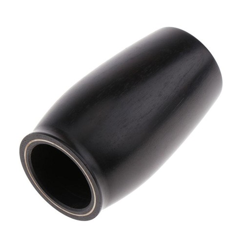Black wooden clarinet barrel - black,