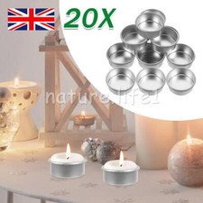 20Pcs Metal Candle holder cup