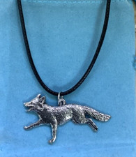 Running Fox Silver Pewter