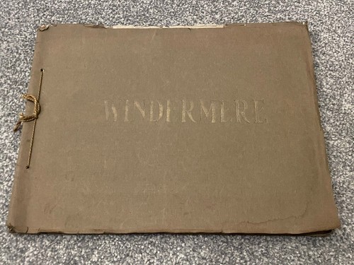 Windermere vintage booklet - windermere,