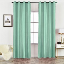 Luxury Faux Silk Eyelet