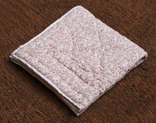 Red Floral Indian Hand Block