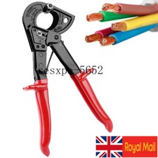 Heavy Duty Ratchet Cable Cutter Cut up to 240mm² Ratcheting Wire Cut Hand Tool