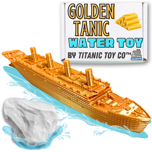 Goldentanic titanic bath boat - goldentanic,