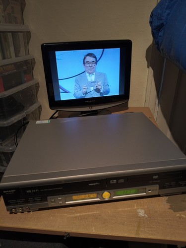 Sharp nc70h silver vhs - sharp, vcr
