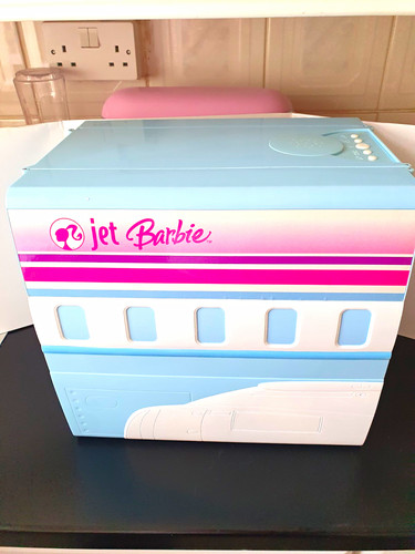 Vintage barbie jet fold out - barbie, fold-out