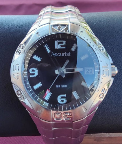 Vintage accurist 50m mens - 50m,