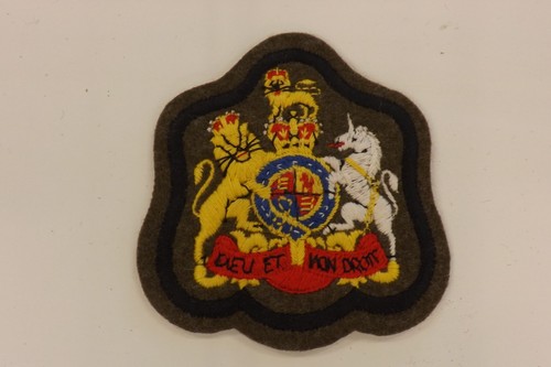 Military cloth badge - cloth, warrant
