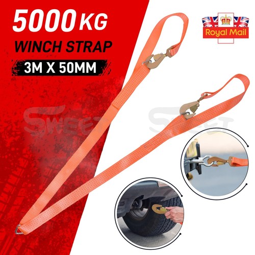 Winching assistance strap - winching,