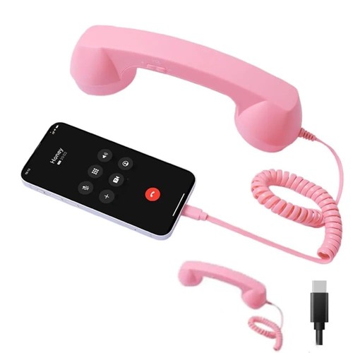 Retro telephone handset for - handset,