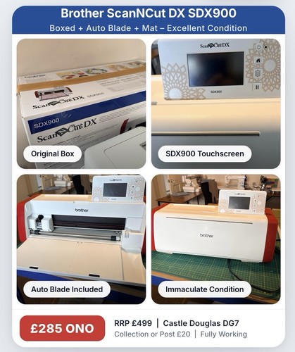 Brother scan and cut - brother, sdx900