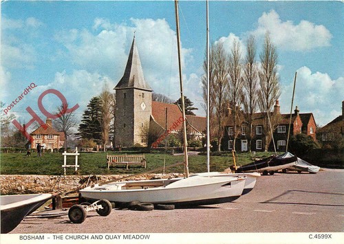 Picture postcard bosham the - picture, postcard__bosham,