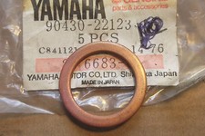 YAMAHA DT250 DT3 RT2 SC500 MX400 GENUINE DECOMP' VALVE GASKET - # 90430-22123