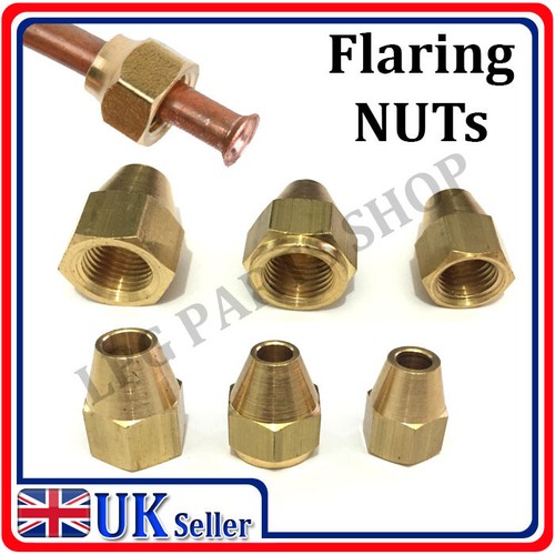 Flare nuts for copper - copper, pipe