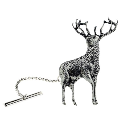 Stag standing english pewter - stag,
