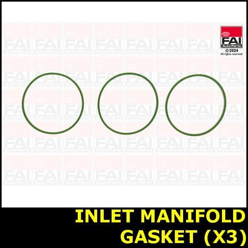 Inlet manifold gasket - inlet, gasket(x3)