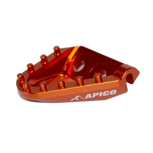 Apico brake pedal orange end - brake,