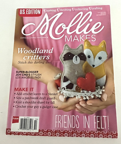 Felt woodland critters crochet - felt,