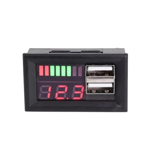 Digital display dual usb - digital,
