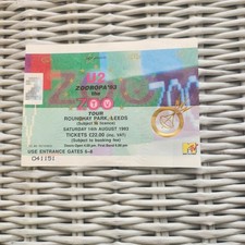 U2 1993 Zoo TV Tour Original