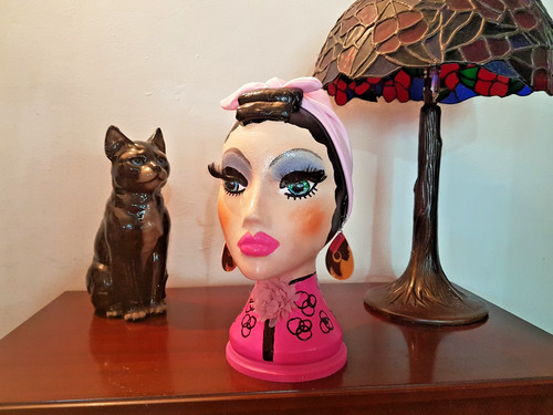 Hand painted rockabilly - painted, "rockabilly