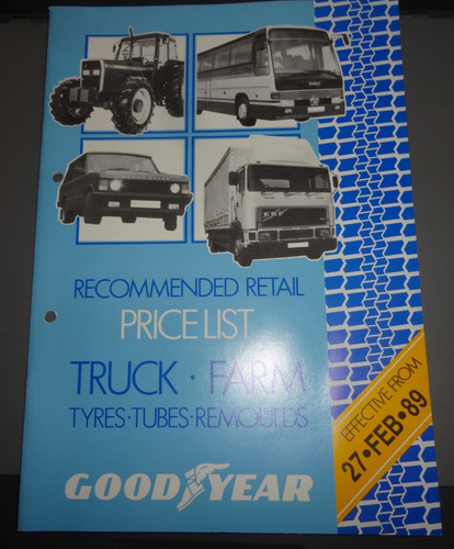 Goodyear price list - goodyear,