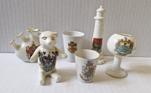 Crested ware china sussex and - crested, china,