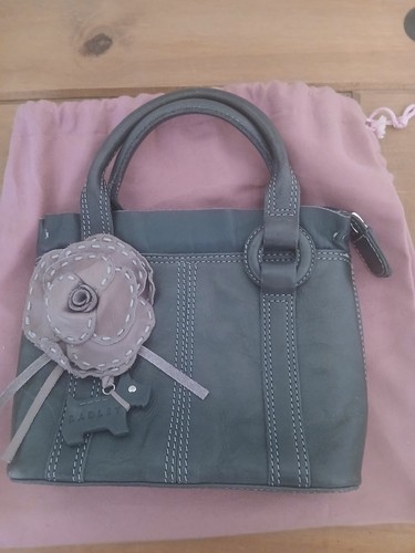 Green radley bag with dust - green,