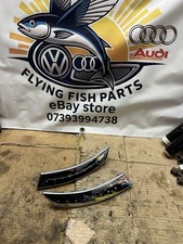 Vw Beetle 98-10 Interior Door Handle Trims In Chrome Used Pair Oem