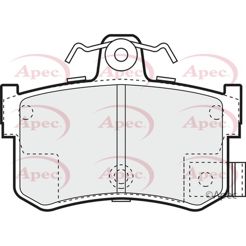 Brake pads set - for, rover