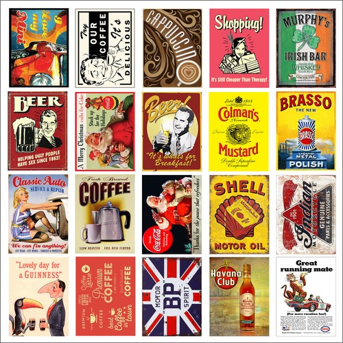 Various retro tin - various, metal