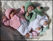 KNITTING PATTERN REBORN/ DOLL
