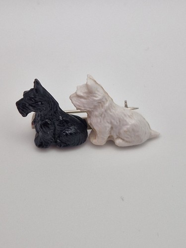 Vintage celluloid black - celluloid, 2