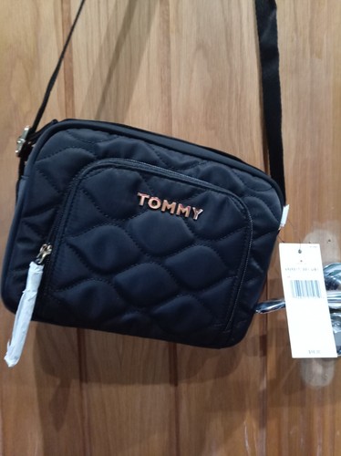 Tommy hilfiger black quilted - tommy,