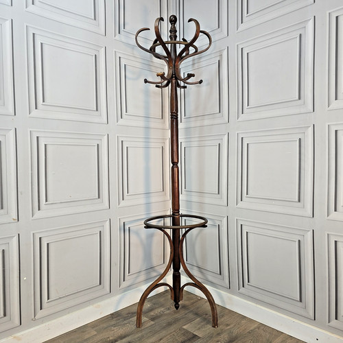 Vintage bentwood hat stand - vintage,