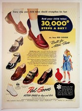 Red Goose Shoes Vintage Ad