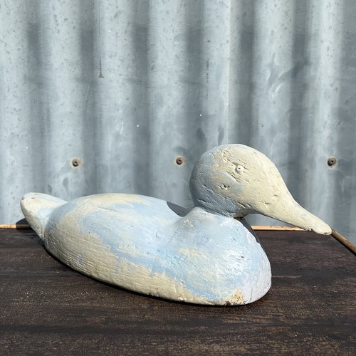 Vintage decoy duck folk art - vintage,